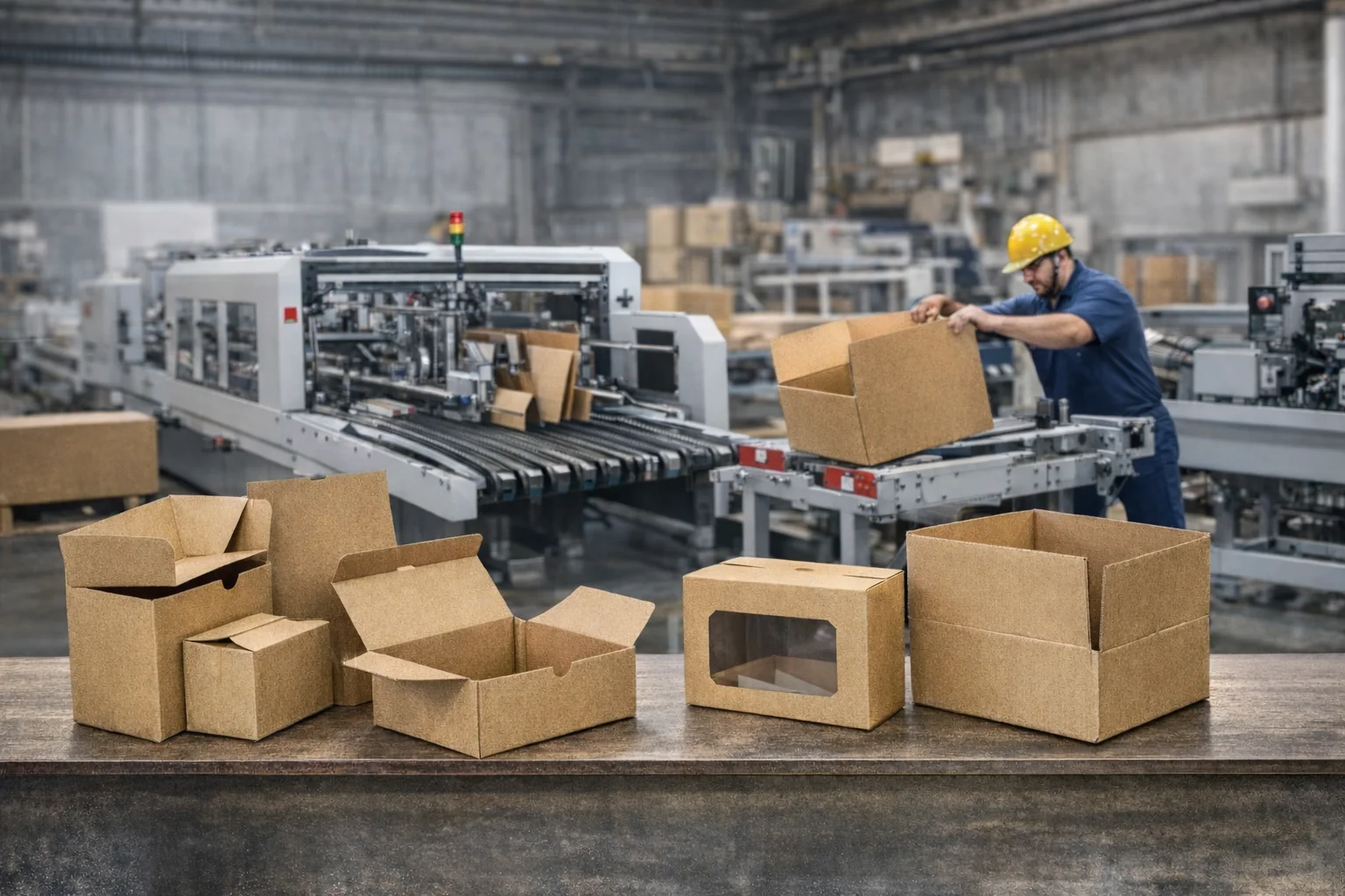 ¿Cómo saber qué máquina pegadora necesitas para realizar el pegado de cajas?